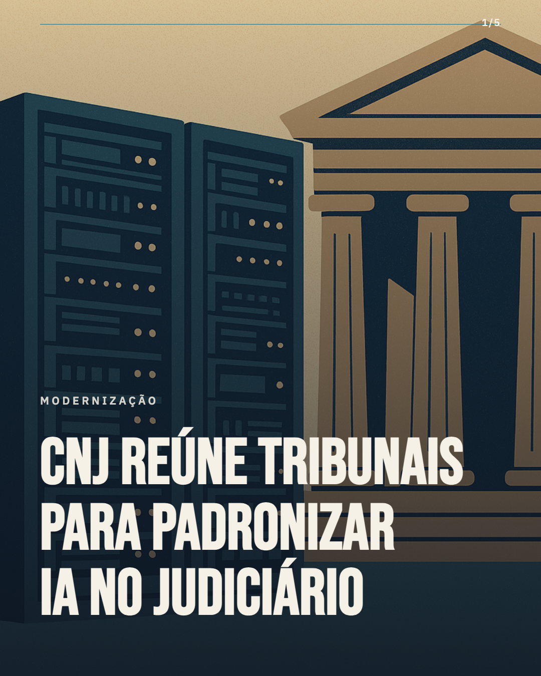 CNJ reúne tribunais em Brasília para padronizar uso de IA no Judiciário