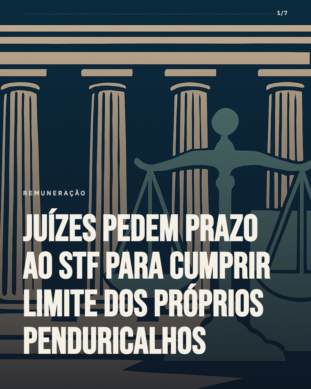 Juízes pedem ao STF prazo extra para cumprir limite dos próprios penduricalhos