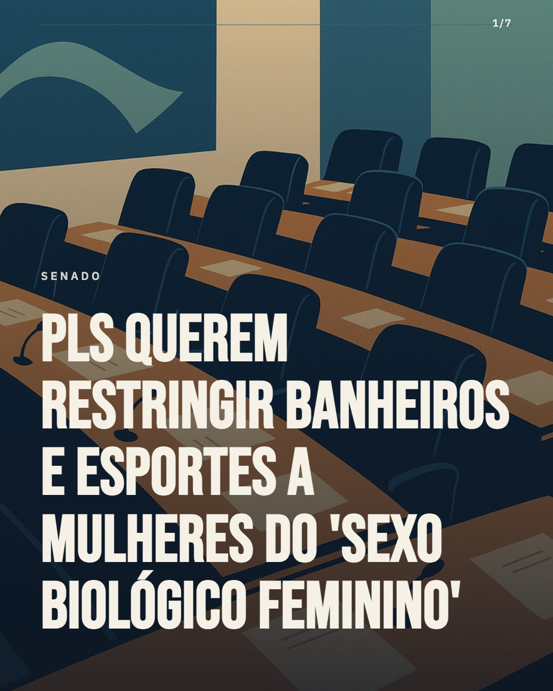 Dois PLs no Senado restringem espaços e esportes a mulheres do "sexo biológico feminino"