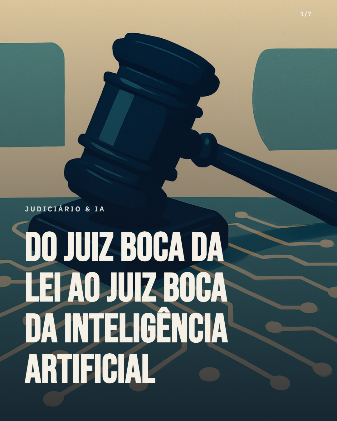 Quase metade dos juízes já usa IA generativa — quem garante que não virou boca da máquina?