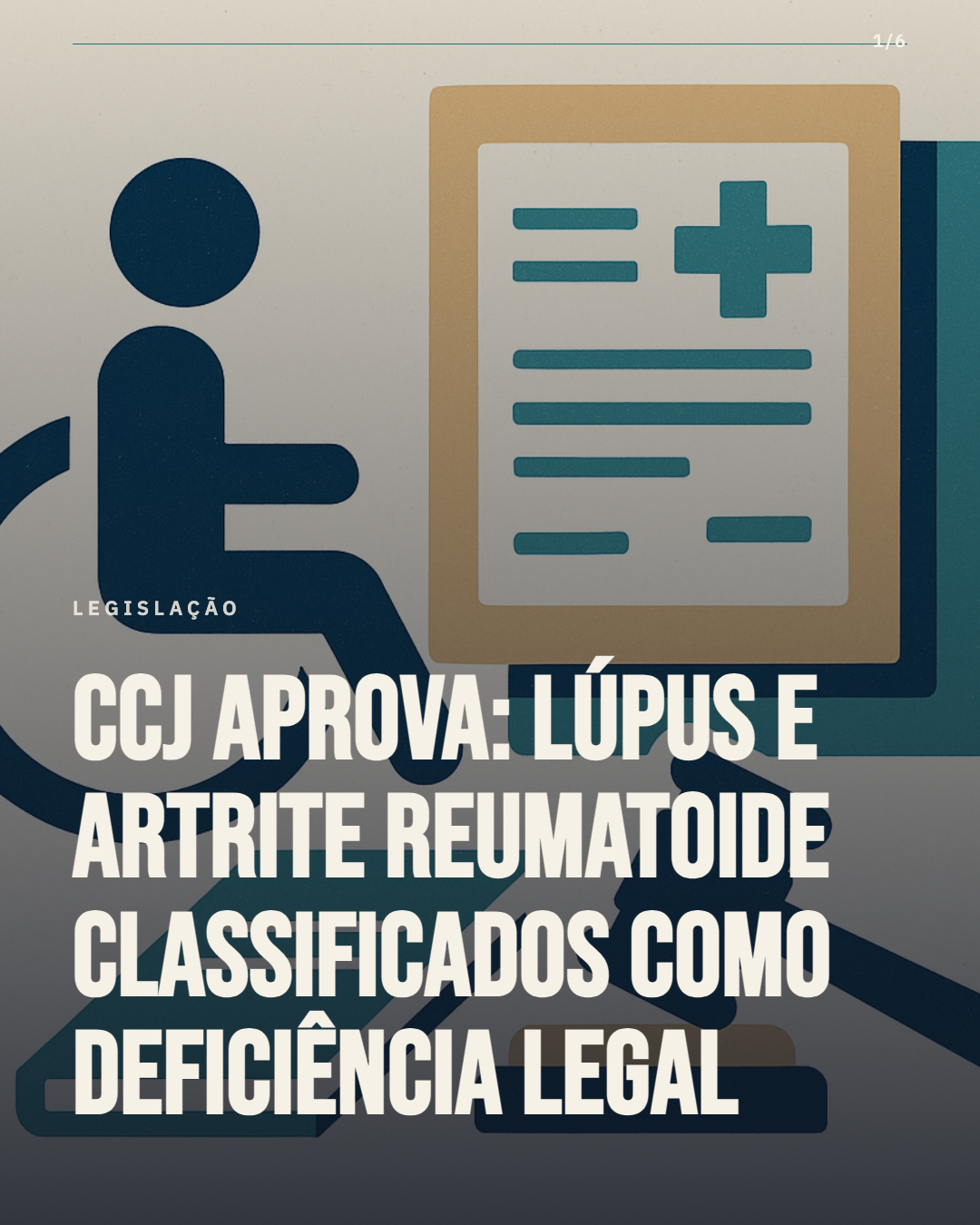 CCJ aprova: lúpus e artrite passam a ser classificados como deficiência para fins legais