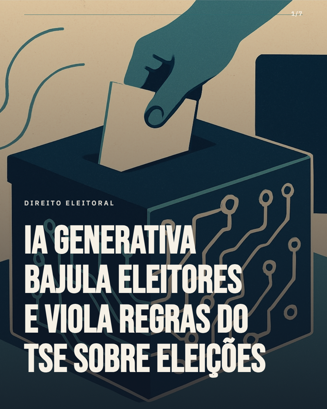 IA generativa bajula eleitores e descumpre regras do TSE sobre eleições