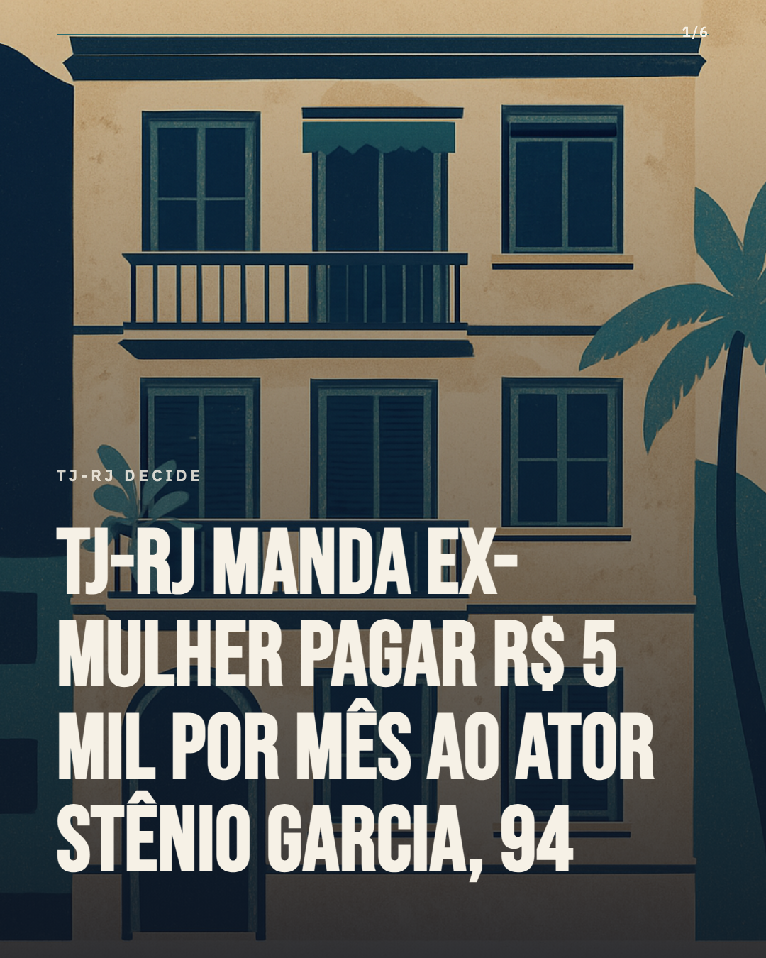 Stênio Garcia, 94 anos, ganha R$ 5 mil por mês na Justiça — da ex-mulher